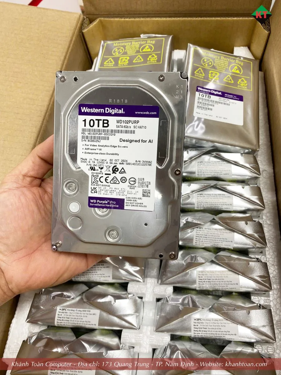 Đánh giá chung về Ổ Cứng Western Digital 10TB – Lưu Ý Khi Mua Ổ Cứng Dung Lượng Cao